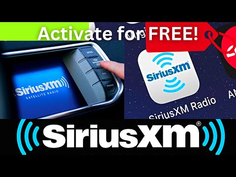 2024 How to Activate SiriusXM® Satellite Radio for FREE (No Credit Card Required)XM HD Digital Sound