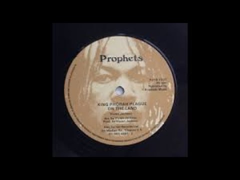 10''Yabby You & the Prophets & Trinity - King Pharaoh's Plague  Discomix 1977