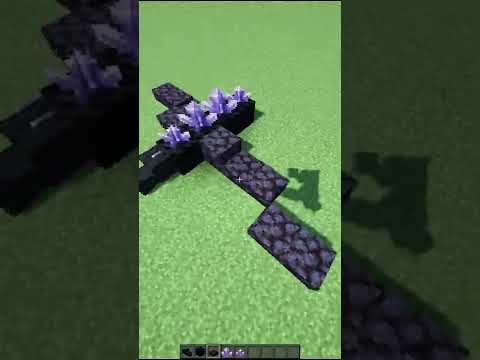 How to make an ENDER DRAGON STATUE in Minecraft!