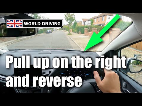 Pull up on the Right and Reverse Two Car Lengths - Driving Test Manoeuvre