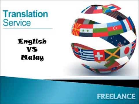Translation service for English and Malay
