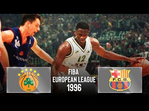 Panathinaikos vs Barcelona | FINAL | Classic Full Game - FIBA European League 1996