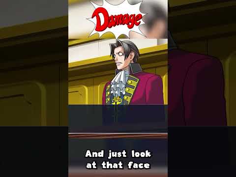 Ranking Ace Attorney Damage Sprites Pt.1 #aceattorney #shorts