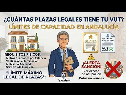 Límites de Capacidad VUT Andalucía: ¿Cuántas plazas legales puedes tener? 🛏️🏠 — Torremolinos Gestión Vacacional