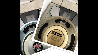 Video thumbnail for Celestion Neo Creamback vs Celestion Seventy 80 by Riff