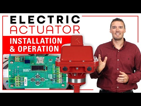 How to Install Setup a Kimray Electric Actuator with an Electric Pilot for Oil Gas Automation