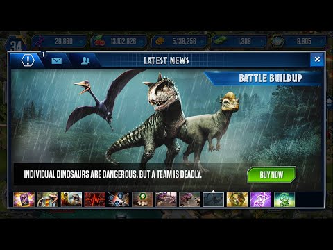 JURASSIC WORLD: THE GAME. BATTLE BUILDUP | Ep. 37