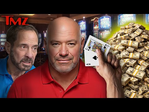 Dana White Taught Us How To Play Blackjack | TMZ