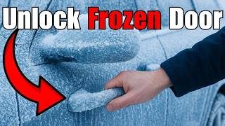 How to unfreeze car doors and locks (open, Unlock or defrost car door in winter)