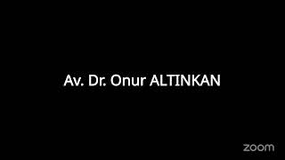 ANTALYA BAROSU BAŞKANLIĞI Zoom Toplantısı