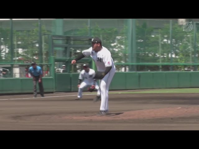 【ファーム】マリーンズ・澤田圭佑 このイニングを3者連続三振で抑える!! 2025年6月5日 千葉ロッテマリーンズ 対 オイシックス新潟アルビレックスBC