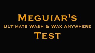 Meguiar's Wash and Wax anywhere - Wagenwäsche ohne Wasser im Test (Deutsch/German)