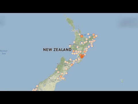 New Zealand shaken by 5.4 magnitude earthquake