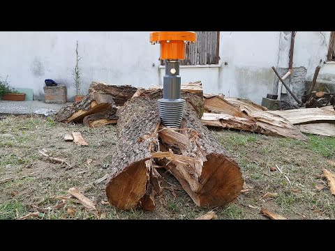 Fendeuse à vis puissante et efficace pour le fendage du bois - QM AGRI - Référence: TLHD_7