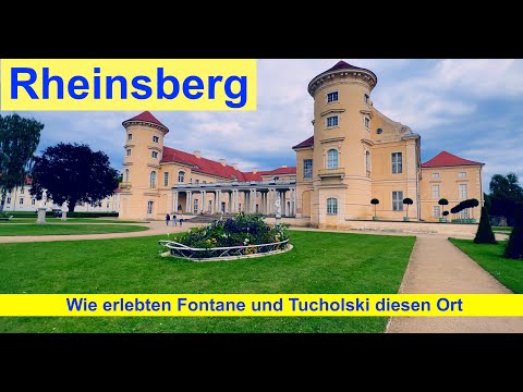Rheinsberg - Fontane, Tucholsky und ich, waren gleichsam begeistert