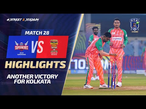 ISPL Season 3: Match 28 - Tiigers of Kolkata cruise to another victory!