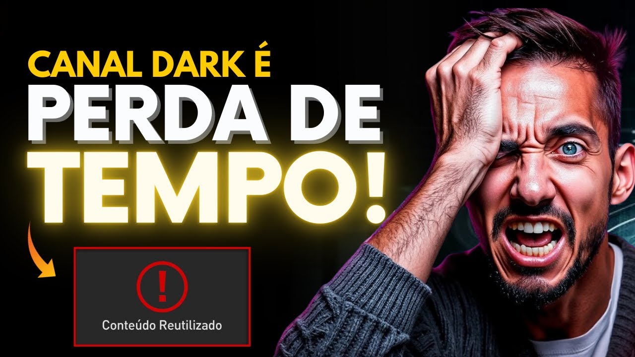 🚨Pare de Perder Tempo! A VERDADEIRA ESTRATÉGIA PARA MONETIZAR CANAL DARK EM 2025
