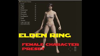 Elden Ring - Female Character Preset