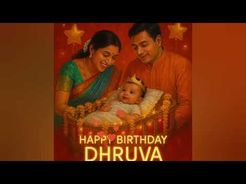 Happy Birthday Song to Dhruva