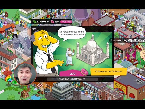 Los Simpson Springfield "Iluminada'21: Capítulo 4 - El Maestro y el Taj Mahal" por Tony