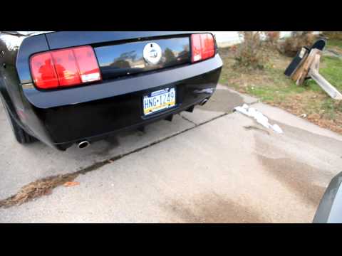 Mustang Ford Racing Cam- Headers & catted X pipe. More like I gave it a serious attitude adjustment.