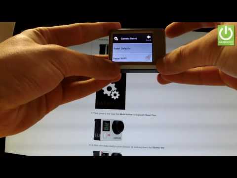 Reset Wi-Fi Settings in GoPro HERO 4 Silver