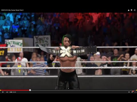 WWE 2K15 My Career Mode Part 3 - NXT Championship Reigning Strong!