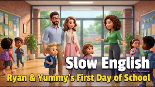 First Day at School  | Easy English Listening Story (A2 Level)