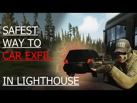 Escape from Tarkov 0.13 | How To Extracts Military Base V-Ex.... Alive (lighthouse car extract)