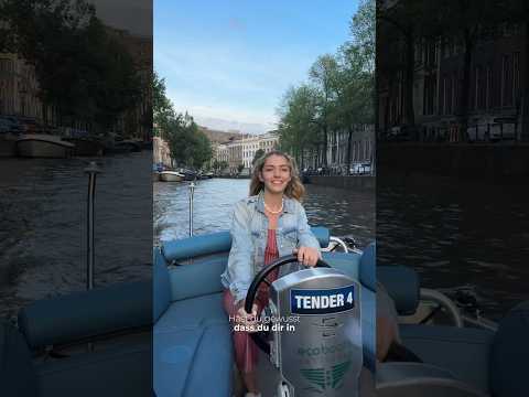 Schick das öpperem wo das mol mit diar macha muass! 🛶🇳🇱 #schweizerdeutsch #amsterdam