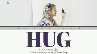 Bol4  -  Hug (품) [color coded lyrics han/rom/eng]