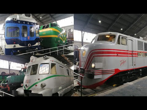 Museo del Ferrocarril de Madrid DELICIAS - Renfe / Adif España 🚂 The Madrid Railway Museum ~ Spain
