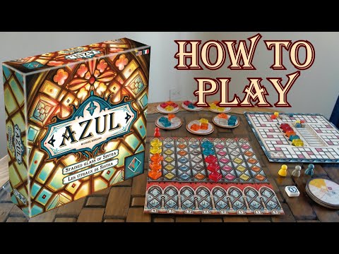 Azul: Stained Glass of Sintra - How to Play