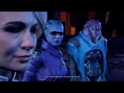 Mass Effect Andromeda (PS4) Playthrough pt35 - Pathfinder's Last Stand/ Sarah Ryder To The Rescue!