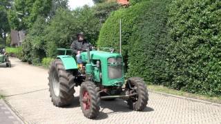 preview picture of video 'Tractoren (oldtimers) trekken door Soest'