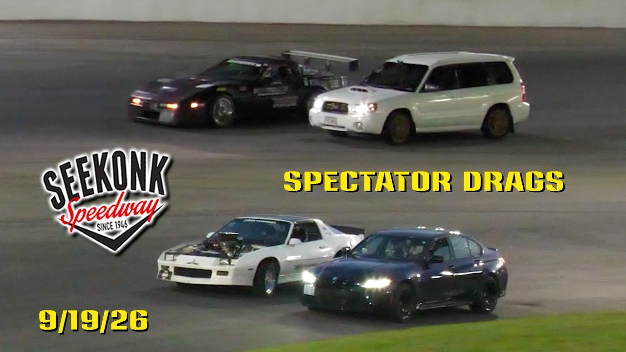 Seekonk Speedway Spectator Drags Coverage