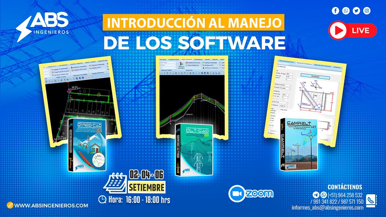 Introducción al manejo de los software - CAMRELT