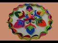 Paper Quilling | Simple And Easy Rangoli Designs