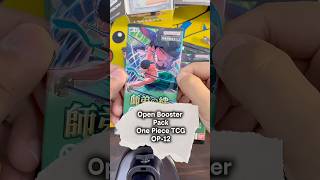Open Booster Pack One Piece TCG! Hit Card?! #randombooster #onepiecetcg #onepiece