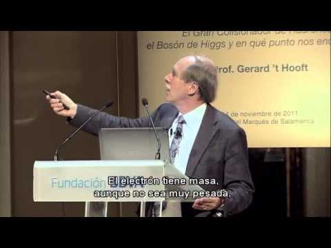 Conferencia del Profesor Gerard´t Hooft de la Universidad de Utrecht
