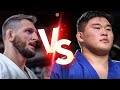 Minjong KIM Vs Lukas KRPALEK I Semi Final 100 Kg I Abu Dhabi World Championships 2024