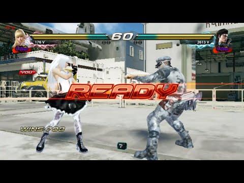 302_1 Lili Rochefort W vs Dragunov - Tekken 7 ( Uchiha x24 ) Online PC sin Grafica