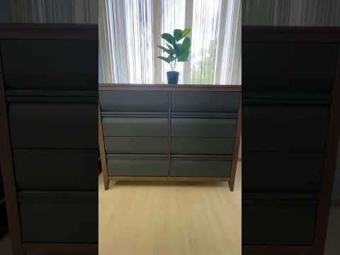 Тумба для радиоаппаратуры ГМ 1626 Аспен (табак/ антрацит)