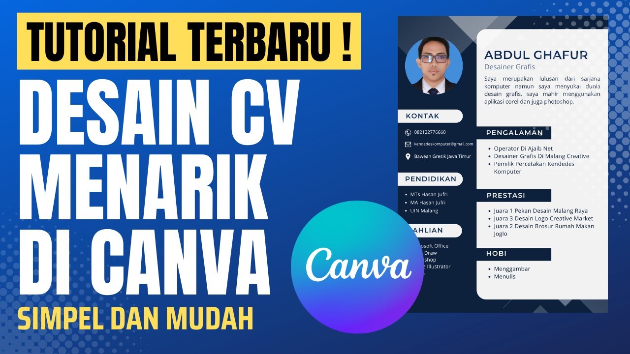 How to Create an Attractive CV in Canva