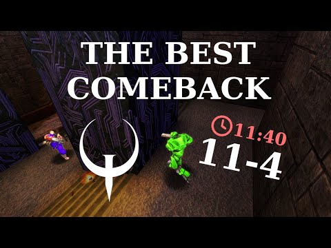 The Best Comeback in Quake 3 History - Lexer vs Cha0ticz (QuakeCon 2002)