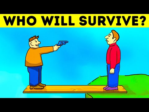 YouTube video about: Which do you light first riddle?