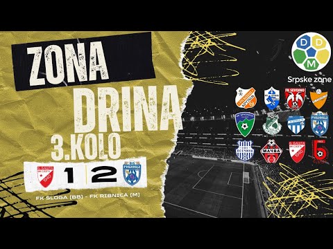 Zona Drina Sezona 2025/26 3. Kolo FK Sloga (BB) 1:2 FK Ribnica (M)