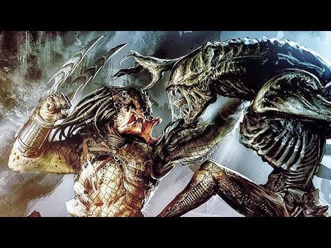 Predalien Vs Predator Fight Scene FULL BATTLE 4K ULTRA HD - Aliens Vs Predator