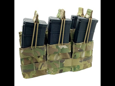 Shellback Tactical Triple Stacker Open Top M4 Mag Pouch Shellback Tact...