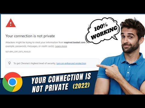 Fix "Your connection is not Private" Error on Google Chrome - (2024 Updated)